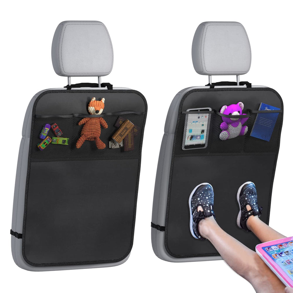 Lebogner back seat cover two-pack protects seats from dirt and spills.