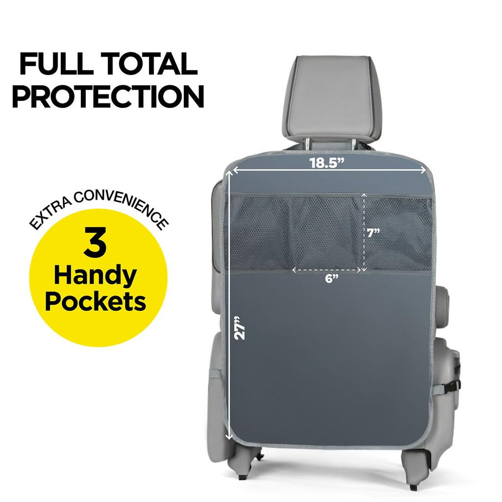 Lebogner easy-install seat protector simplifies setup for busy families.