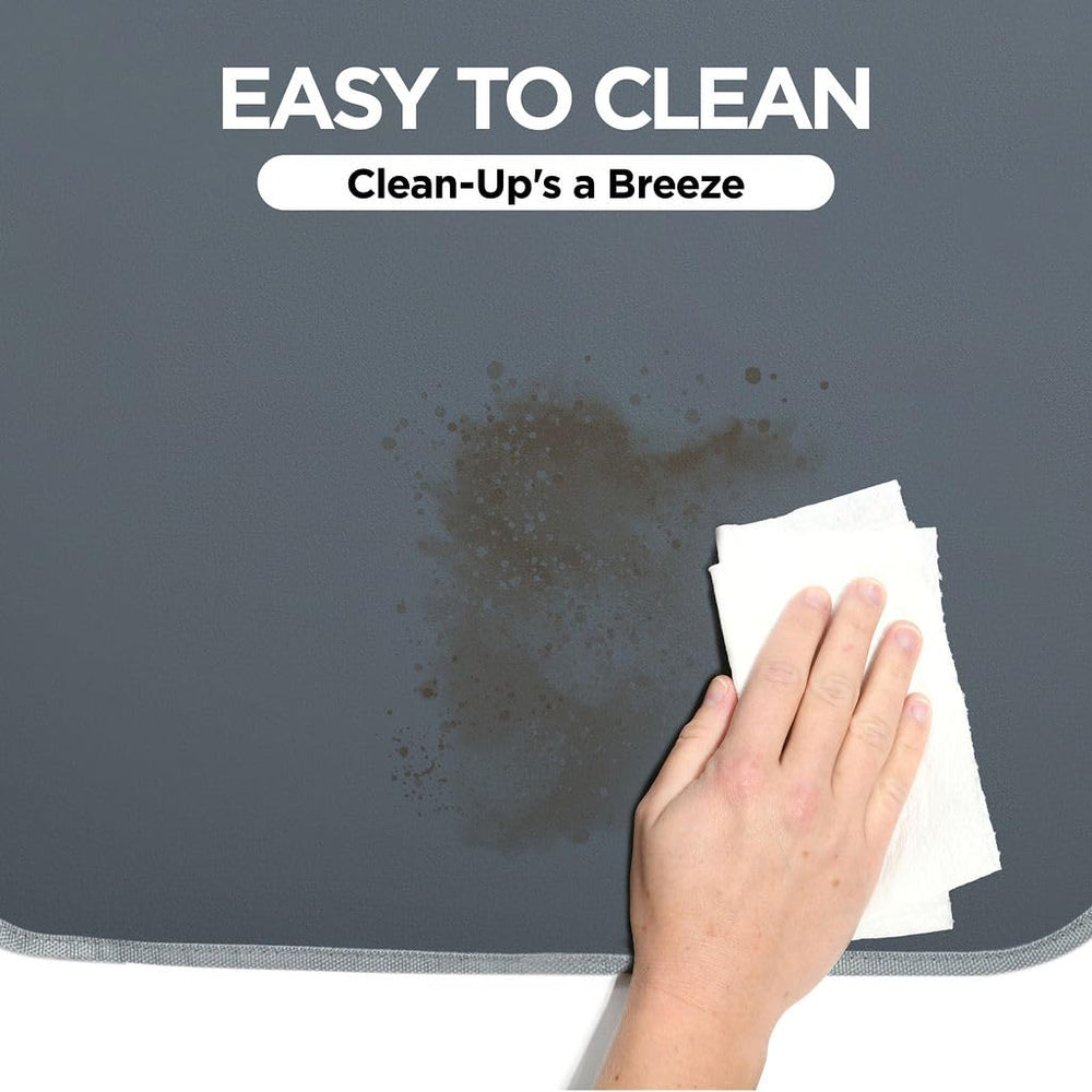 Lebogner kid-friendly kick mats keep car interiors clean on trips.
