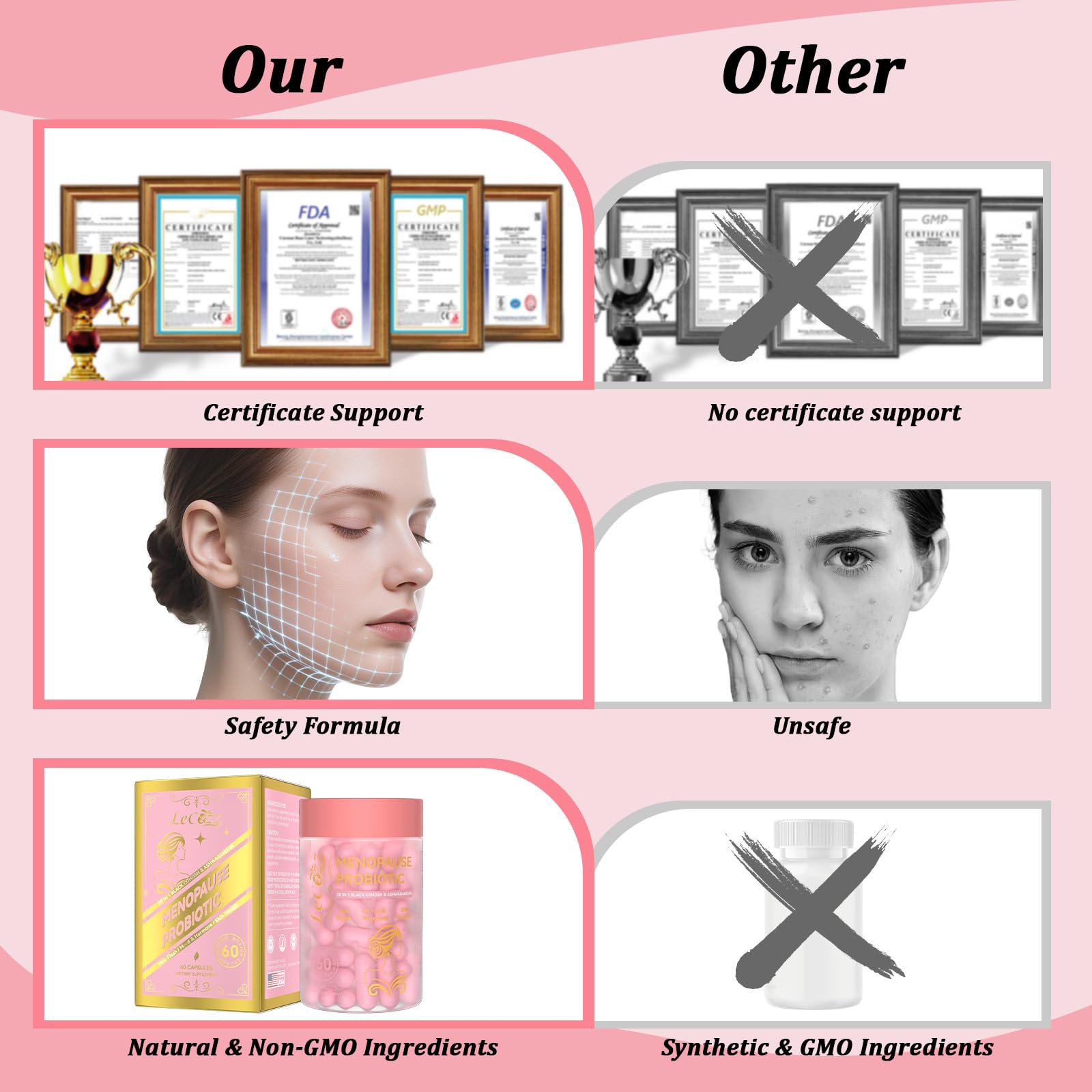LeCozz menopause user enjoying a calm daily routine.