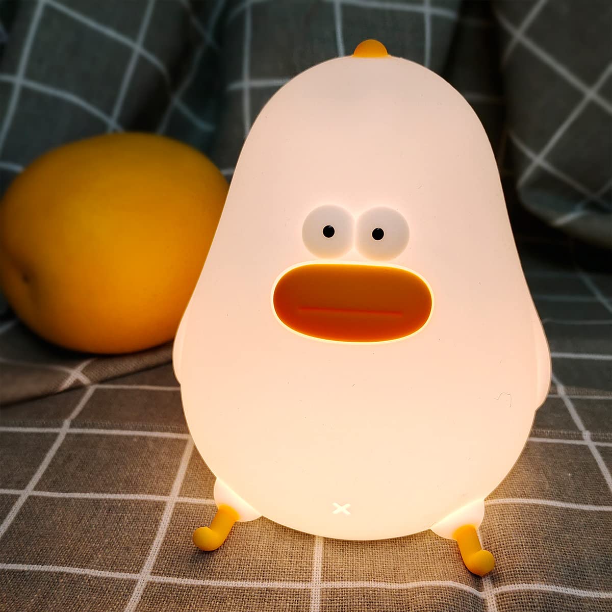 LEDHOLYT chick night light front view with soft glow for bedtime comfort