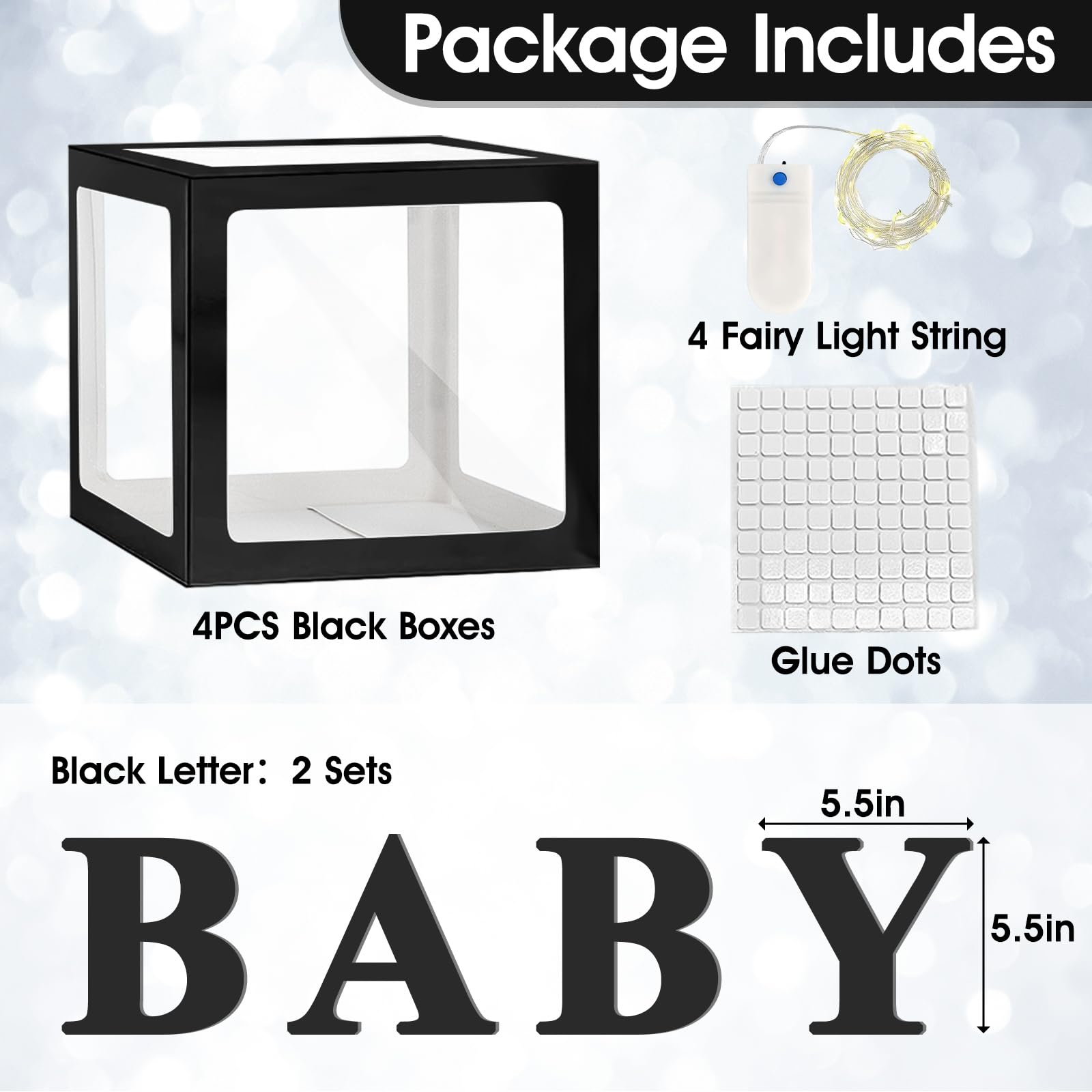 Ledido LED fairy lights provide a warm glow to elevate party décor.