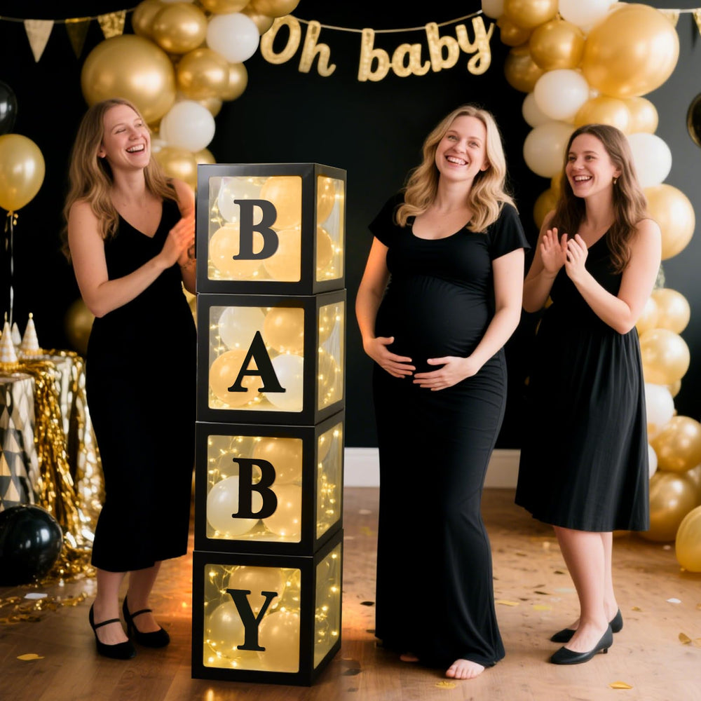 Ledido reusable design allows nursery decor after the party.