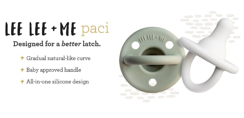 Lee Lee + Me Paci dishwasher-safe for easy cleanup