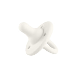 Lee Lee + Me Paci powder-color nipple promotes a natural latch.