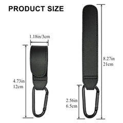 LEECHY clips are compatible with wheelchairs and car seats for versatile outings.