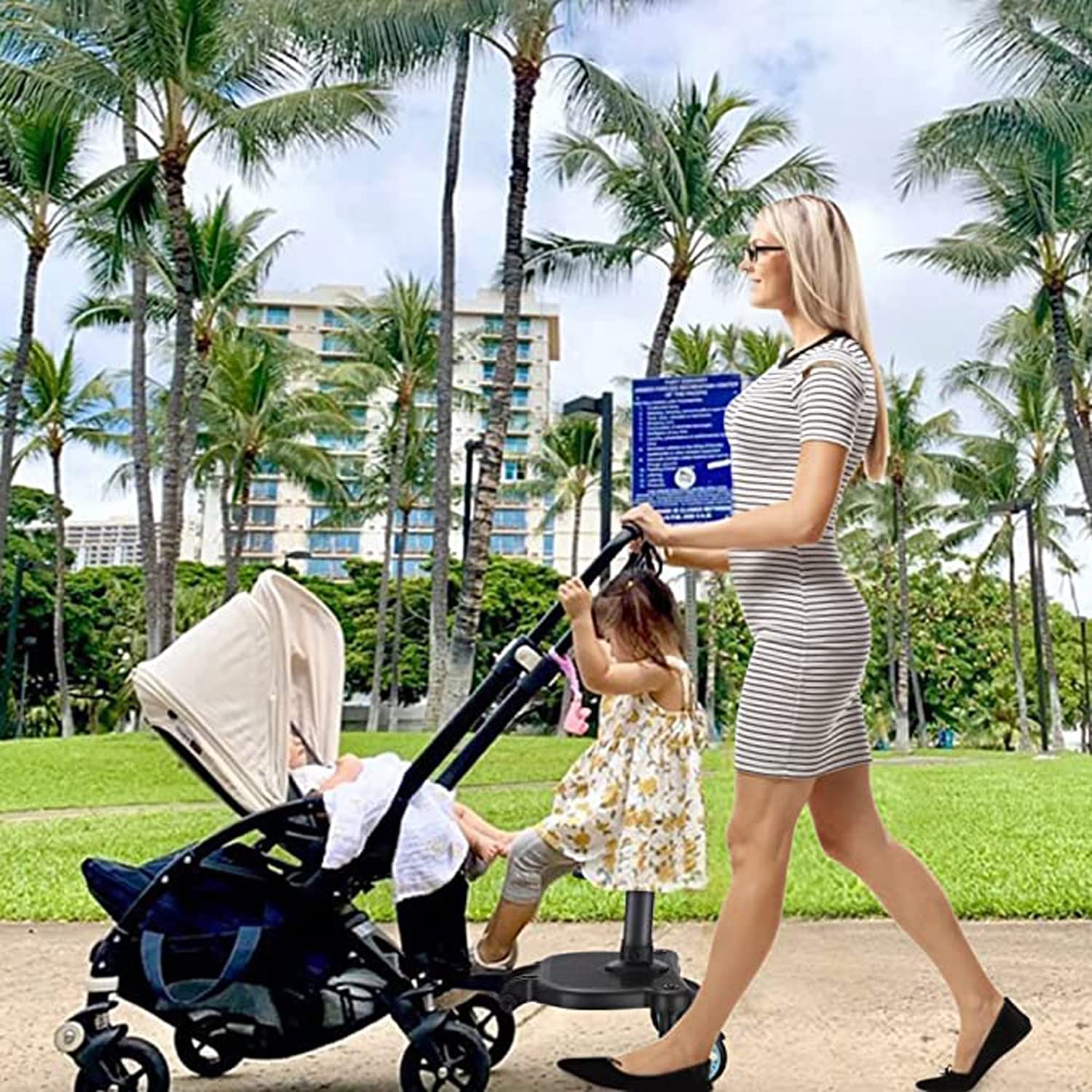 Leefngsun universal compatibility with most stroller brands.