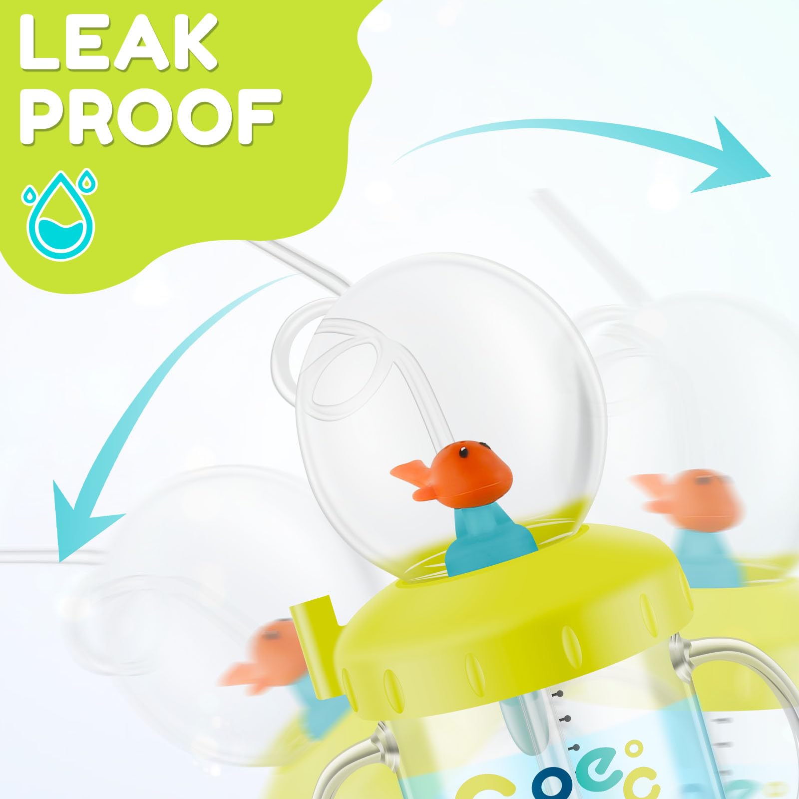 LEEZDTTXAN 220ml capacity fits small hands and daily use