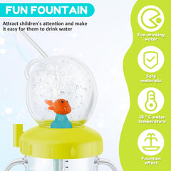 LEEZDTTXAN spill-proof cup with lid and handle reduces spills
