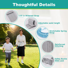 lefeke adjustable straps provide a comfortable, secure fit for children