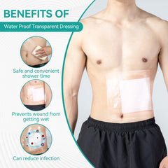Lefeke skin-friendly PU cover emphasizes comfort for sensitive skin around the stoma.