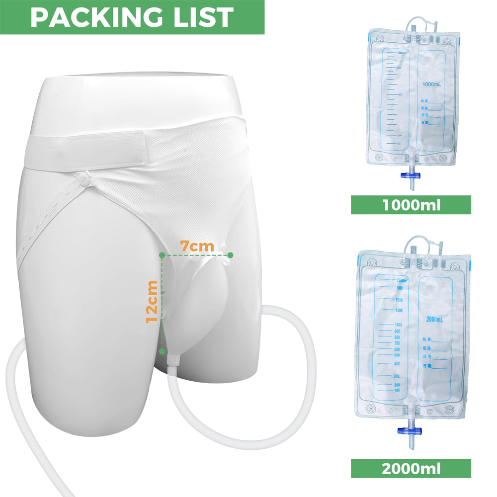LEFEKE portable urine bag supports bed rest and on-the-go needs.