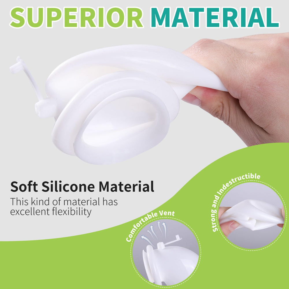 Lefeke wearable urinal silicone material, skin-friendly and comfortable.