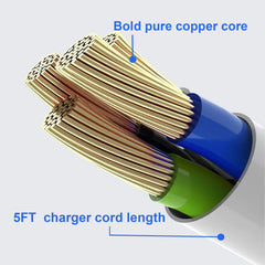 LEFXMOPHY DuetSoothe power cord for Graco Glider LX, a versatile replacement charger.