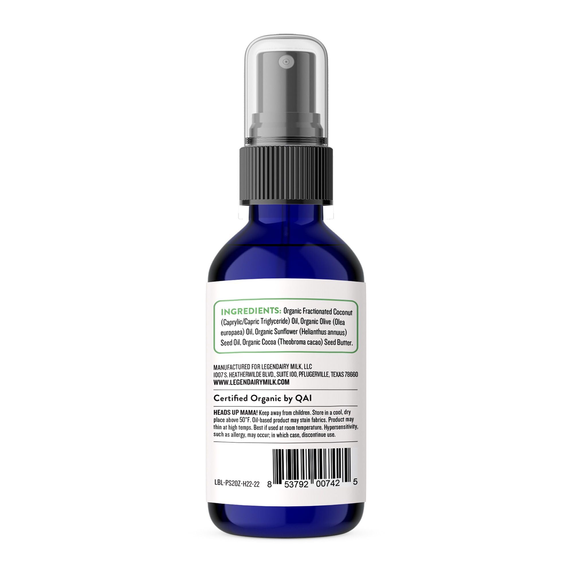 Lightweight, non-greasy formula spreads evenly on skin before pumping.