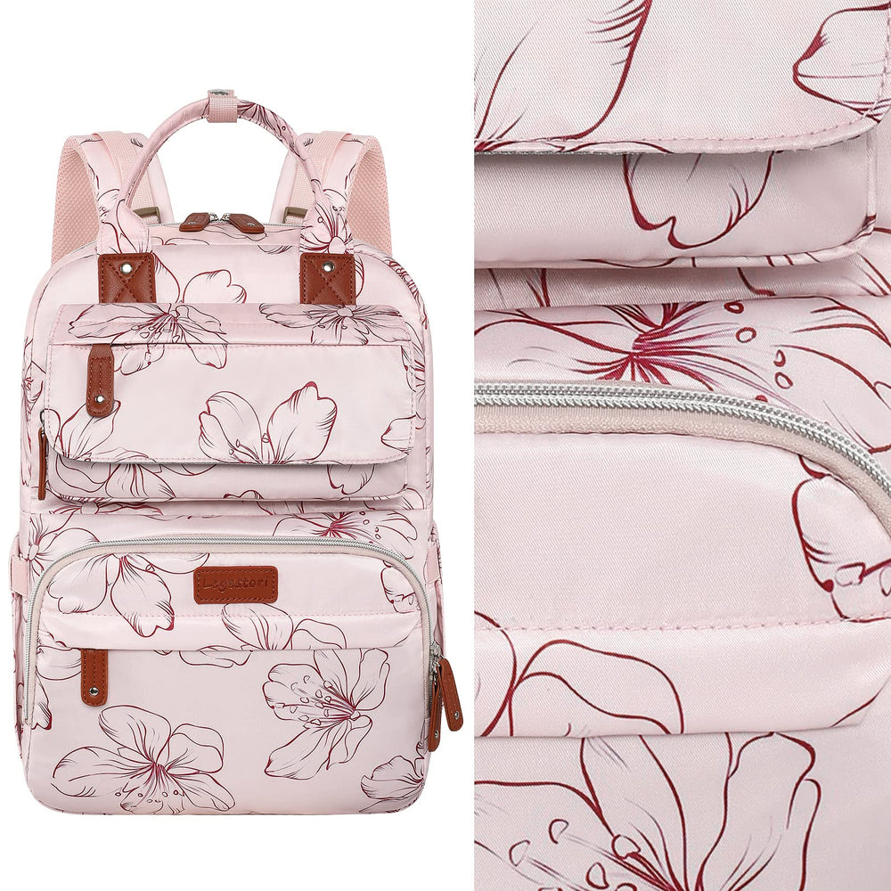 Legestori diaper bag backpack insulated pockets preserve bottle temperature for feeding on the go