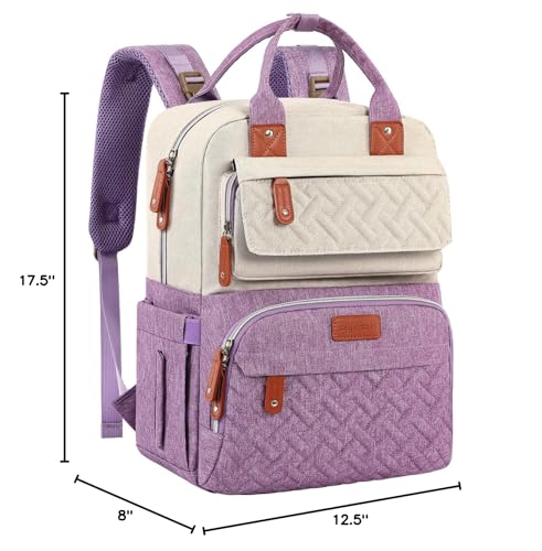 Legestori diaper bag backpack in travel setup for versatile use