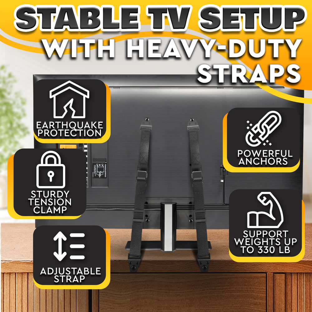 LEGLO nylon strap supports up to 330 pounds for sturdy stabilization
