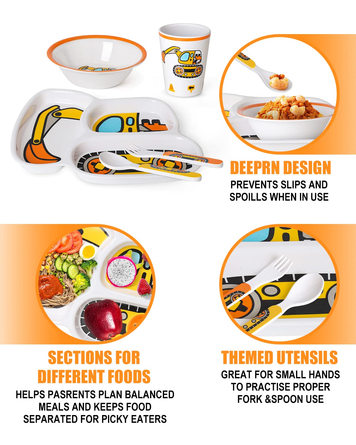 Lehoo Castle durable, BPA-free dinnerware, built for everyday use and easy cleanup