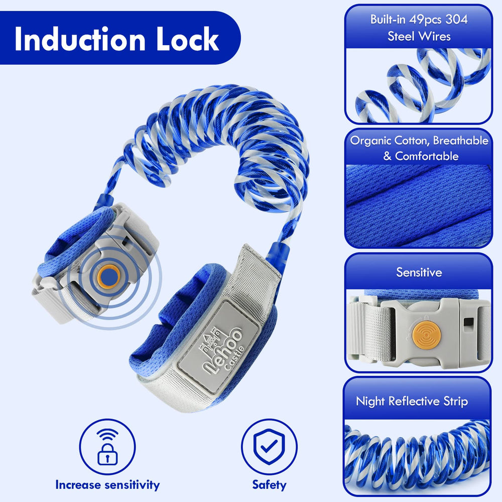 Lehoo Castle induction lock demonstrates magnetic safety feature for secure use