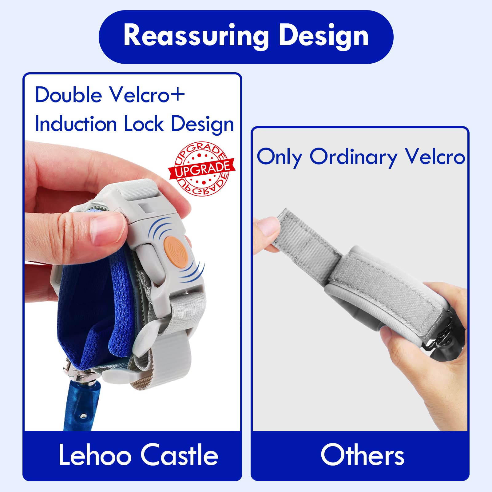 Lehoo Castle reflective strip increases visibility during night walks