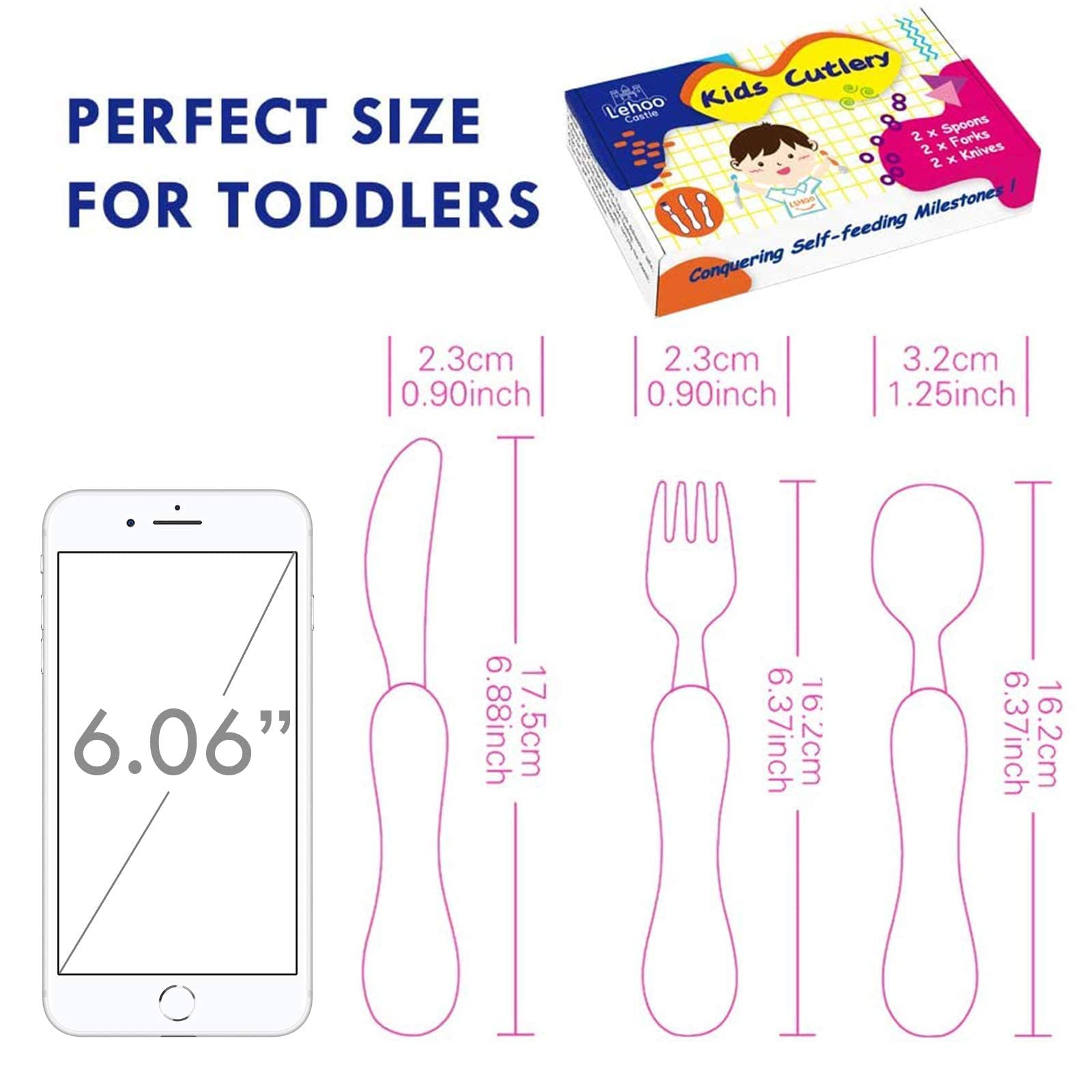 Lehoo Castle colorful patterns engage kids at meals