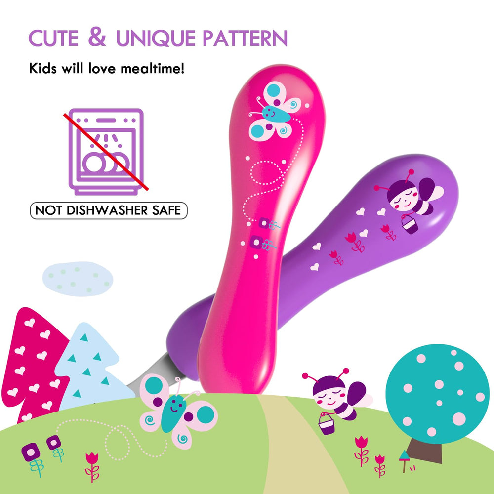 Lehoo Castle colorful pattern design adds fun to mealtime.
