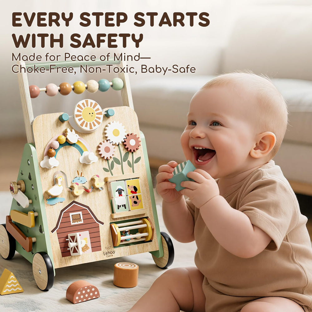 Lehoo Castle Montessori-inspired design supports independent exploration and skill building