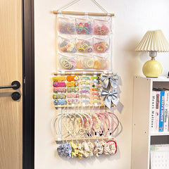 LEHSGY bow organizer for girls preassembled, ready to install and use.