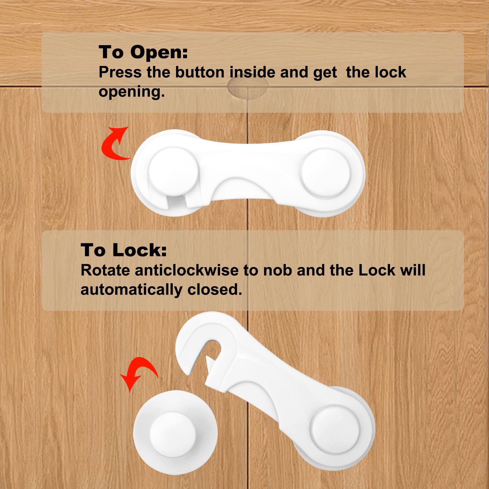 Leikedun strong adhesive pads secure surfaces without drilling.