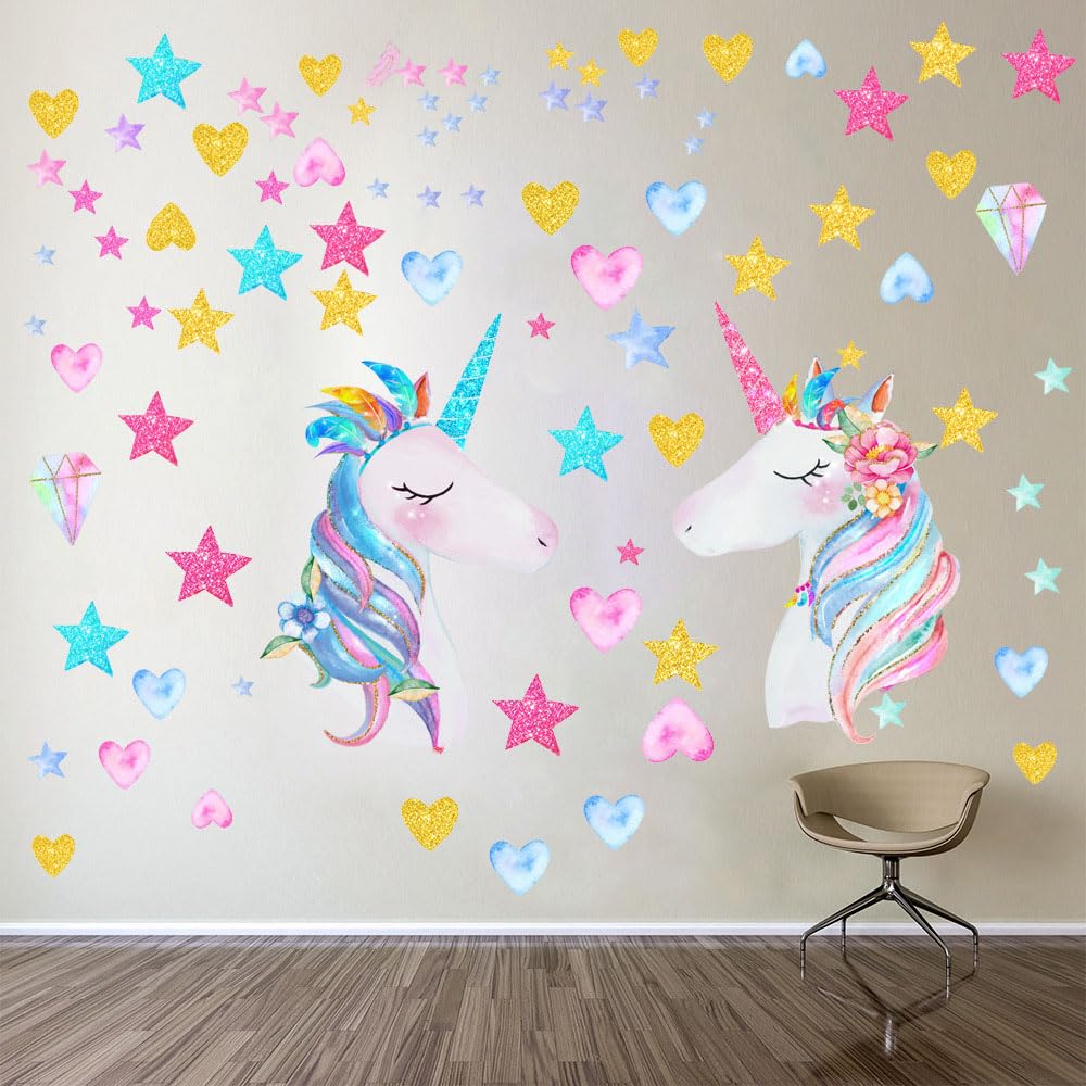 LEISENOR unicorn wall art adds a playful focal point to walls.