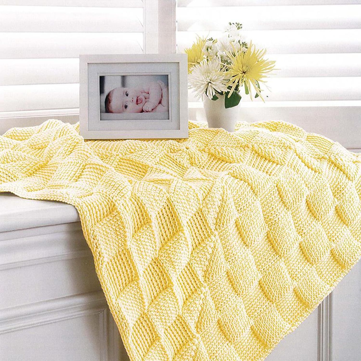LEISURE ARTS LEA6789 soft-texture emphasizes gentle baby touch