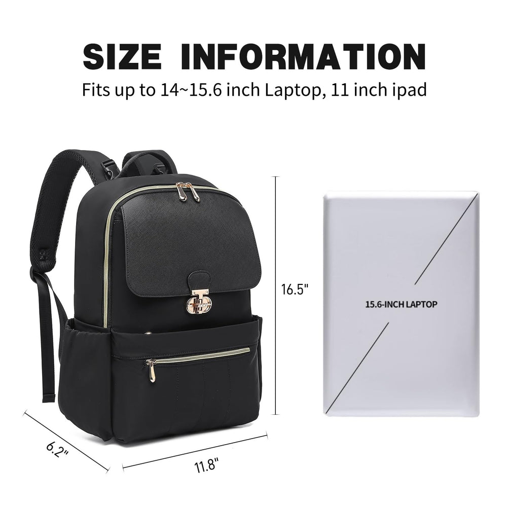LELLIE 3-in-1 convertible design adapts for diaper bag or laptop backpack