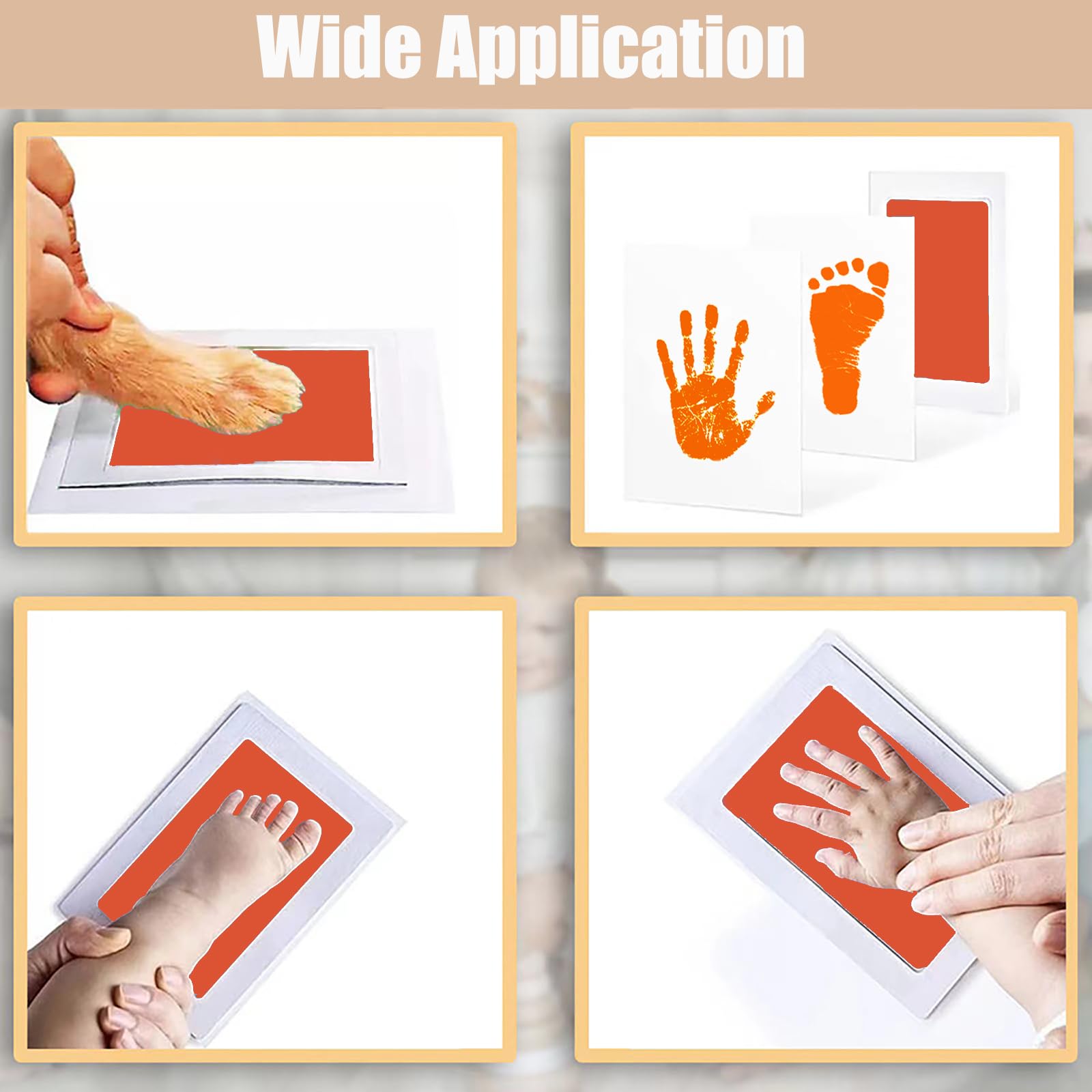 LelonHo clean touch technology illustration emphasizing mess-free imprinting