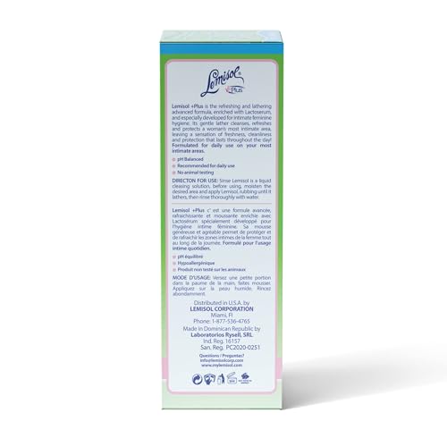 Foam texture of Lemisol wash reveals a gentle lather for daily cleansing.
