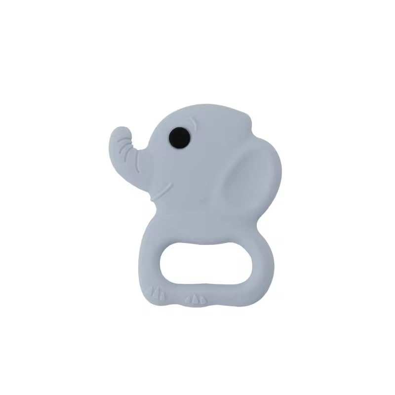 Lemon Prime Elephant silicone bowl with deep pockets for self-feeding