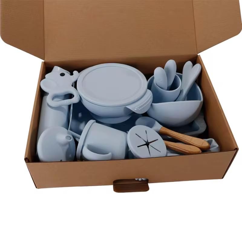 Lemon Prime eco kraft gift box for baby registry gifts