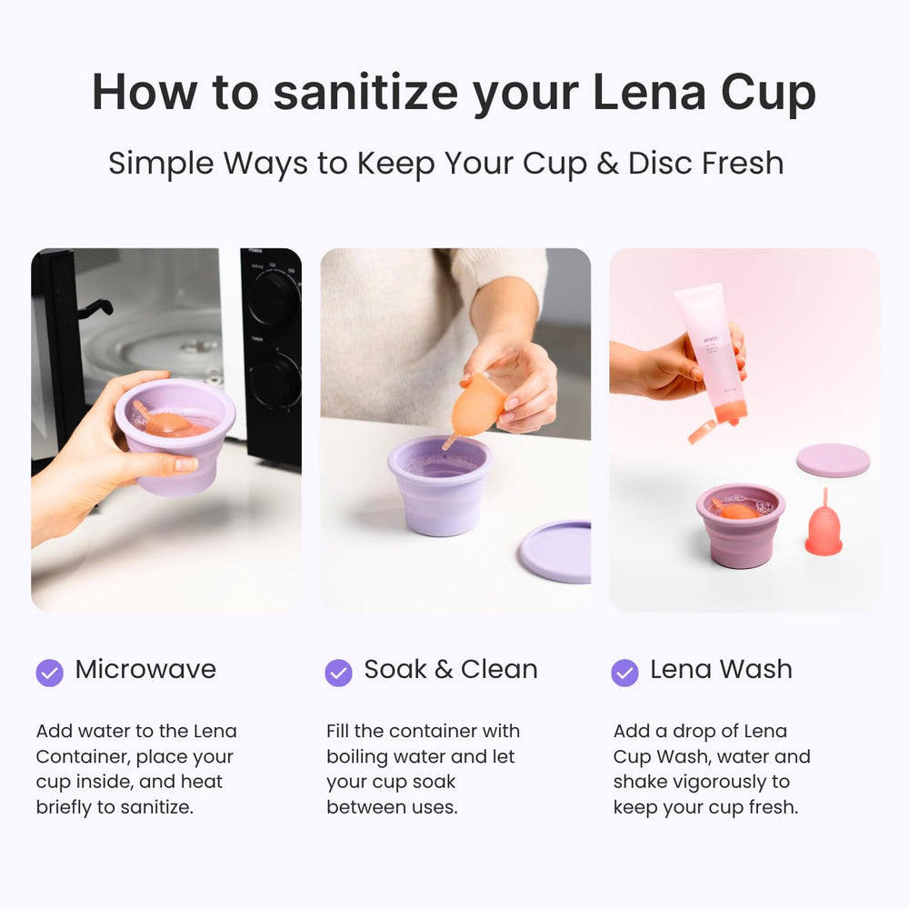 LENA collapsible travel cleaner saving space in bags and dorm rooms