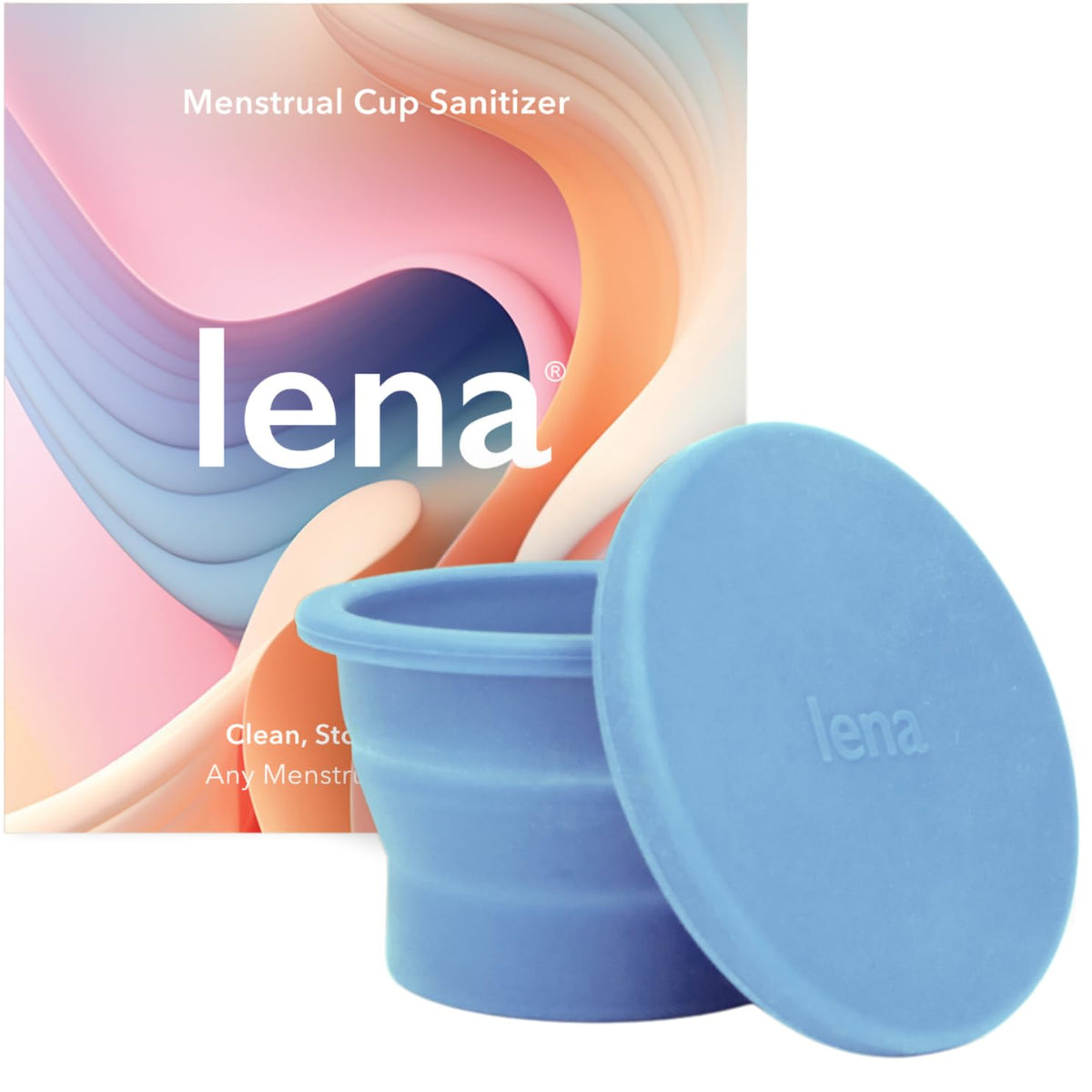 LENA sterilizer case with compact foldable design for travel cleansing.