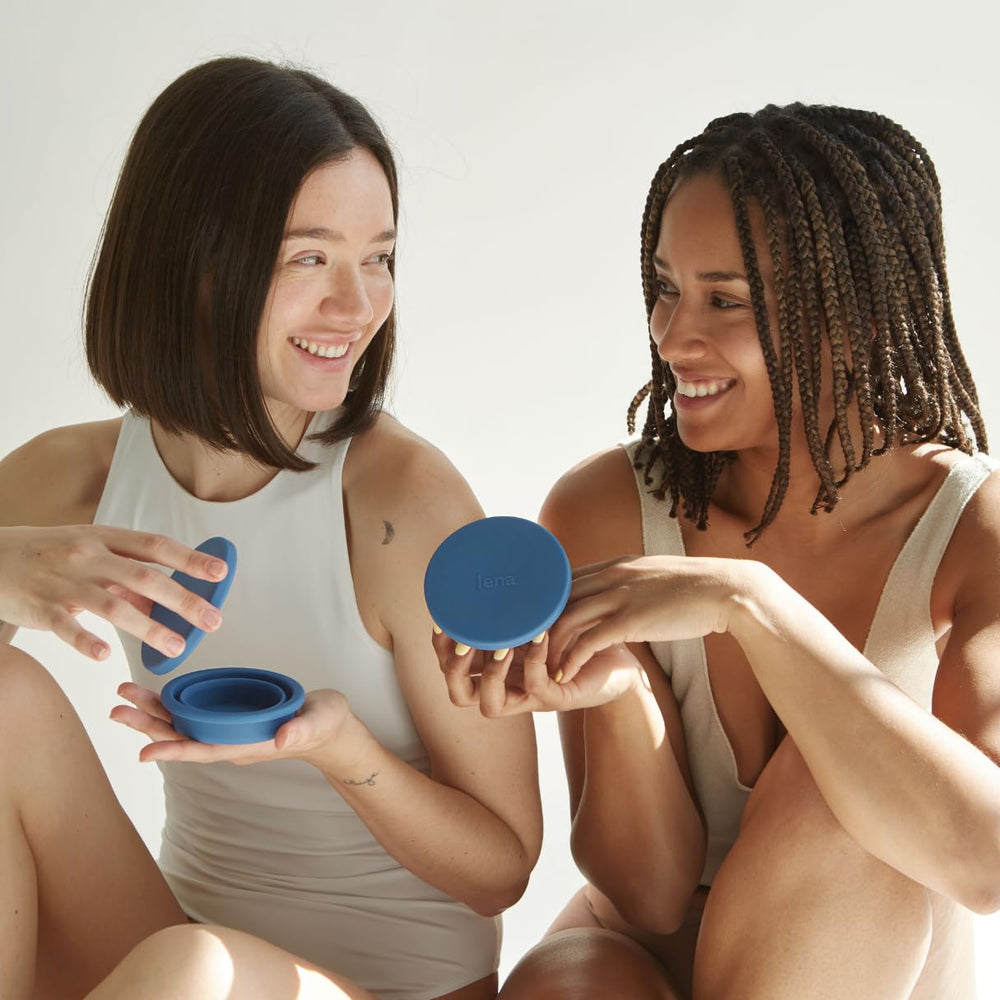 LENA reusable silicone cleaner with soap for simple cleaning routines