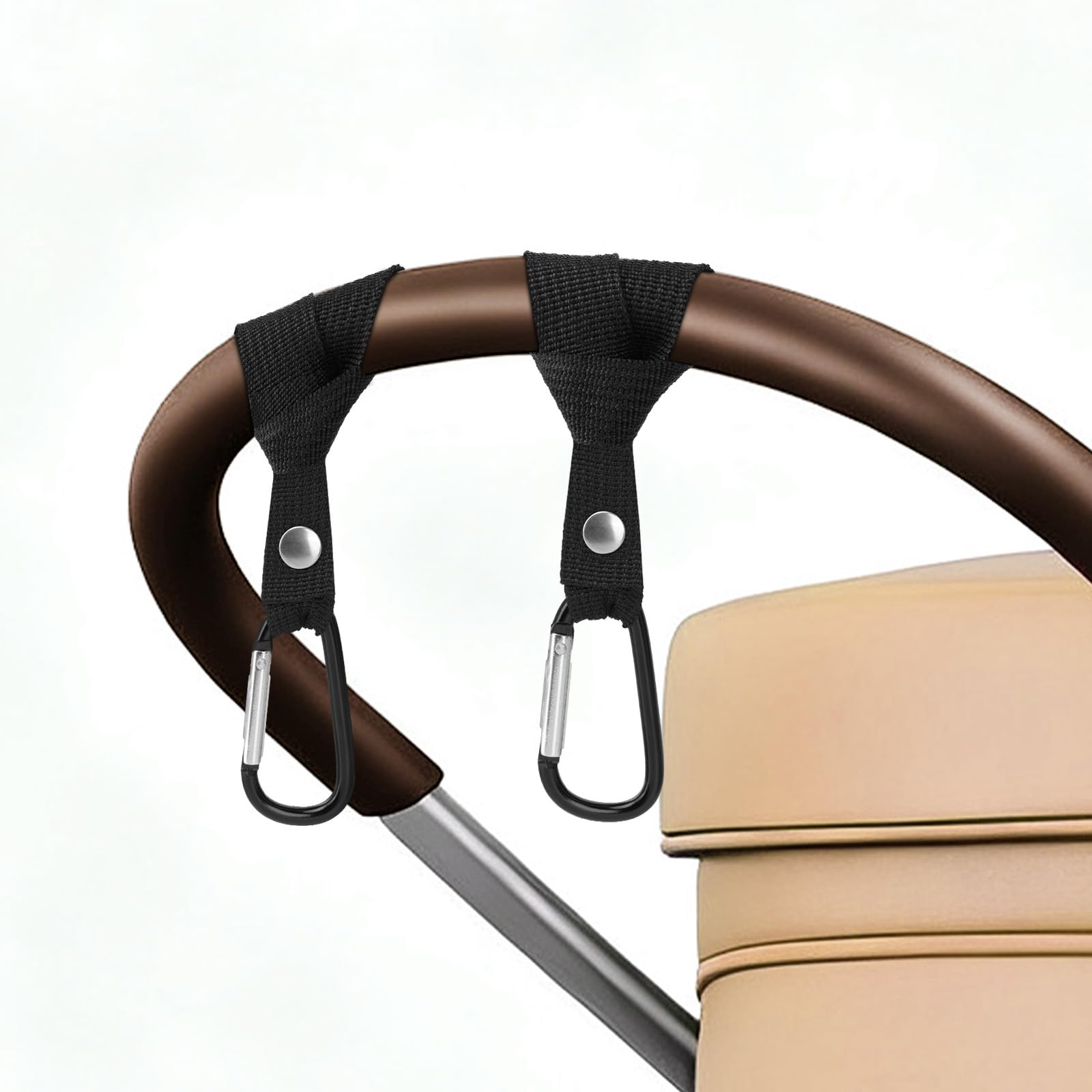 LenDLY 4-pack provides backup hooks for stroller, bike, and cart.