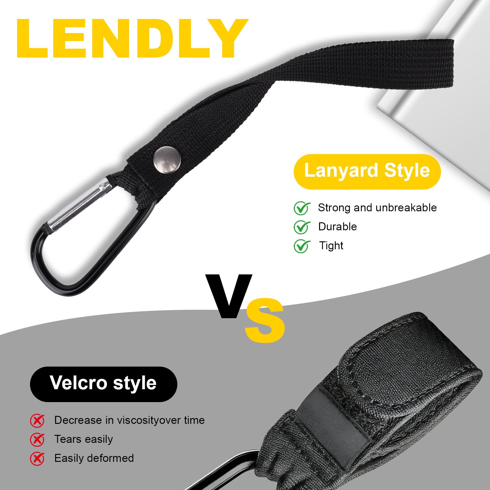 LenDLY gives you a warranty-backed hook for durable everyday use.
