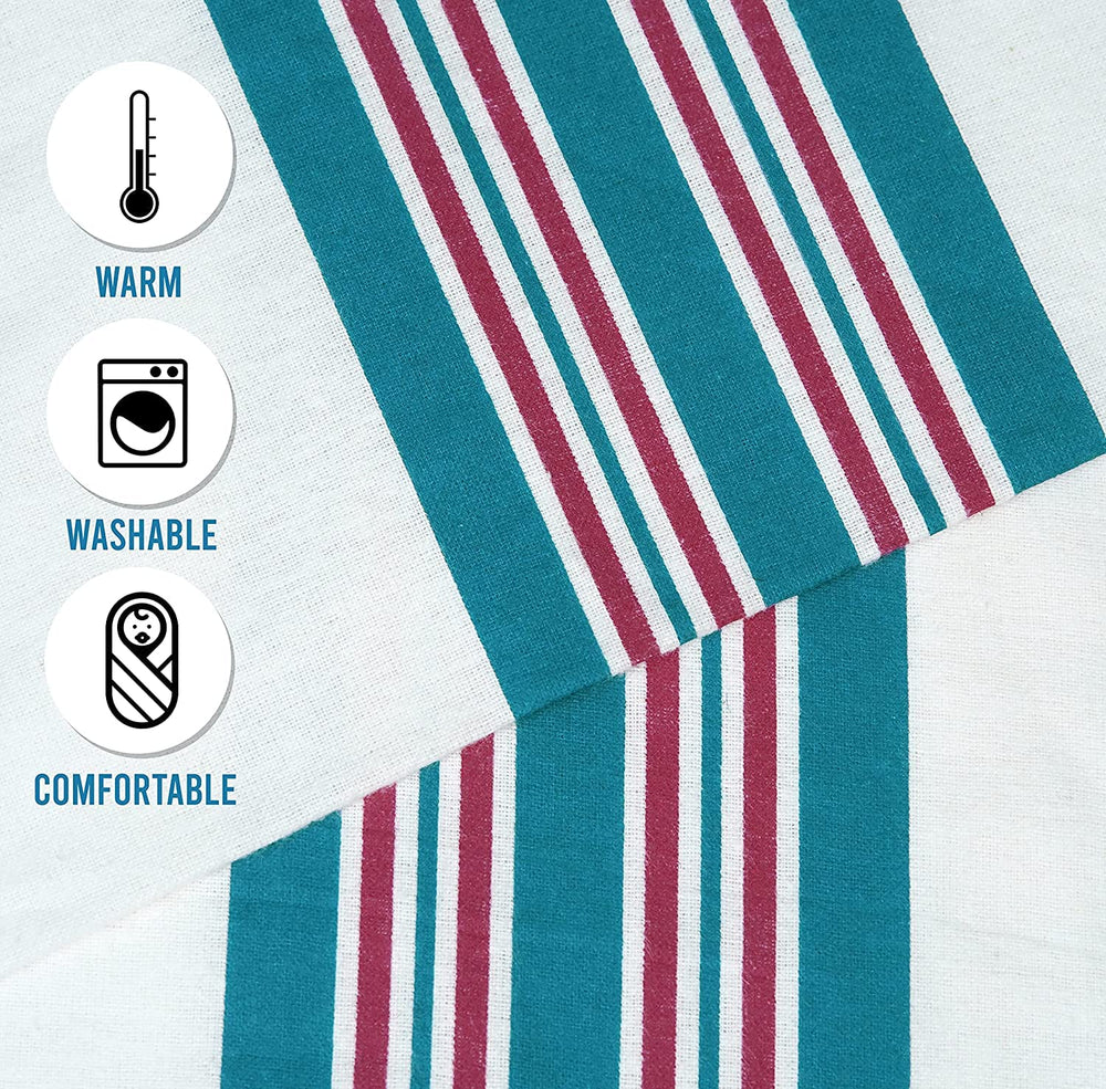 Lenenz hospital-style blanket unisex design for everyday use