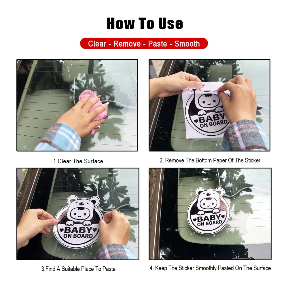 Leniutor Reflective koala sticker helps drivers notice passengers late at night.