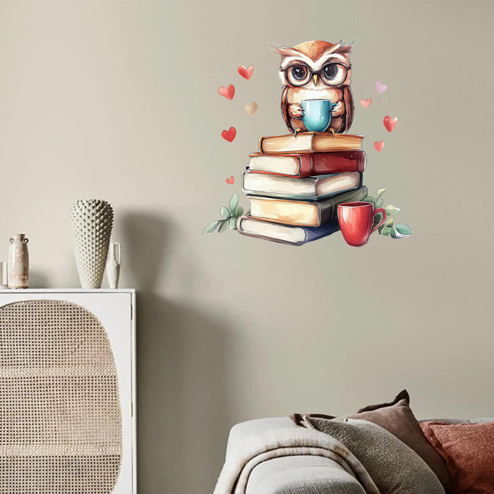 Leniutor learning corner wall decal creates inviting study spaces.
