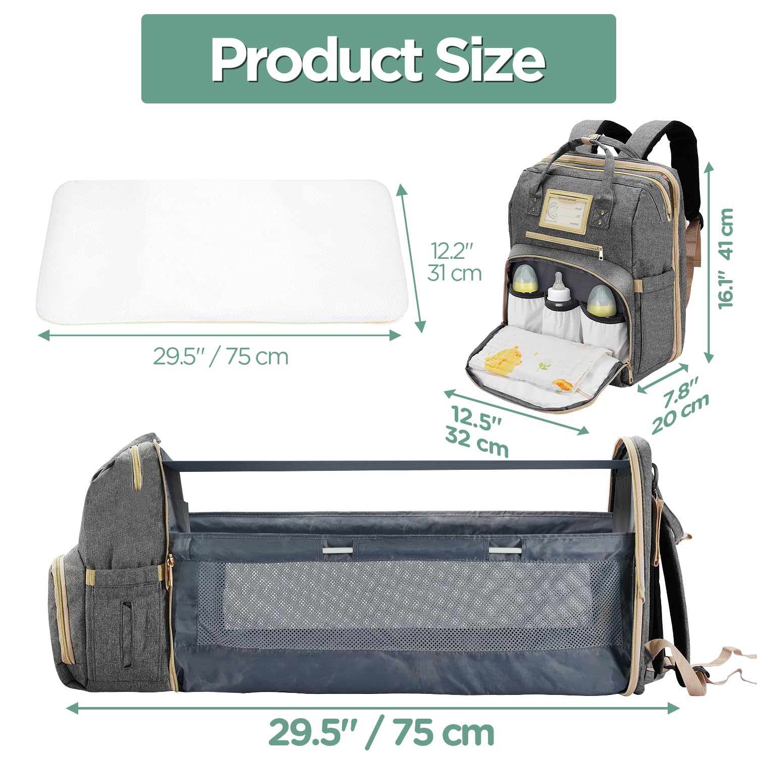 Lenski bag in water-resistant fabric keeping essentials dry on rainy days.