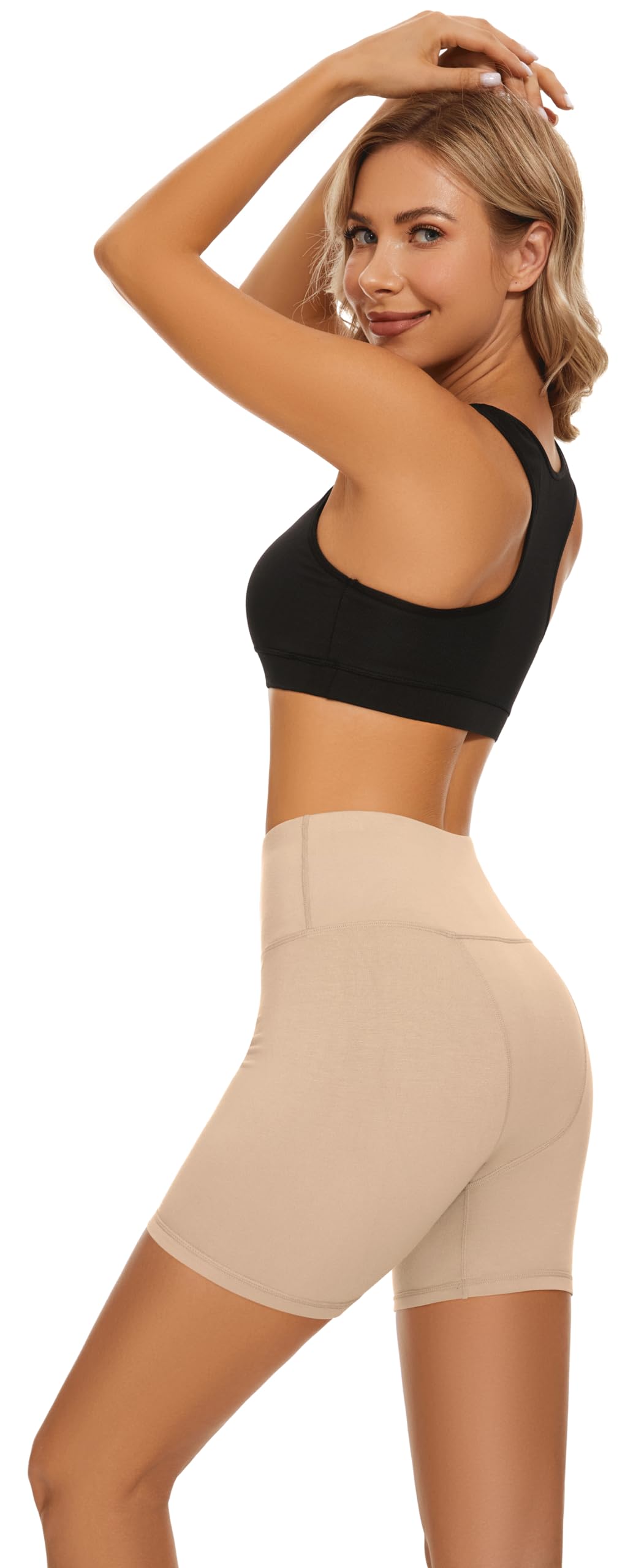 Leovqn Period Boyshorts back view highlighting leak-proof design for security
