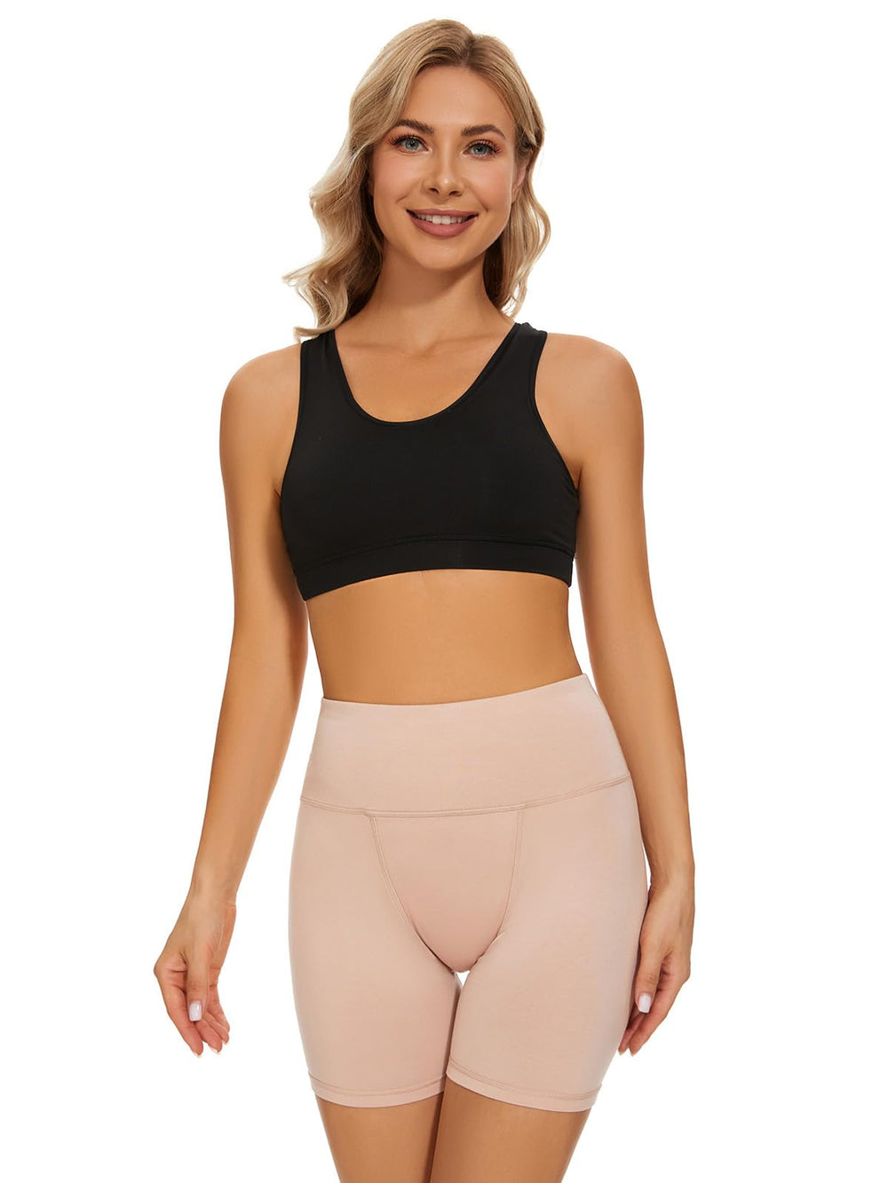 Leovqn Period Boyshorts high-waist band close-up for secure fit and comfort