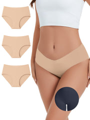 Leovqn seamless concealer underwear pack offers invisible wear under outfits.