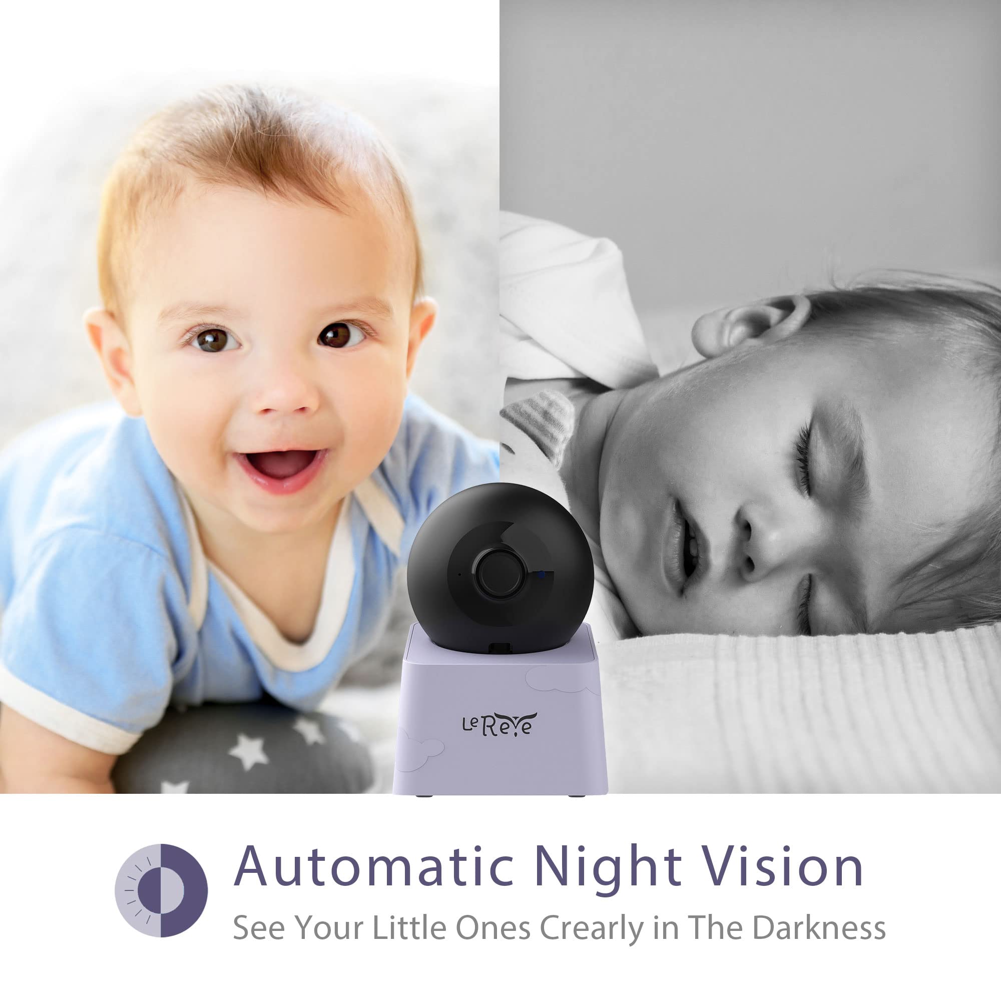 LEREVE LeMove add-on camera EMF-reduction design enhances safety awareness.